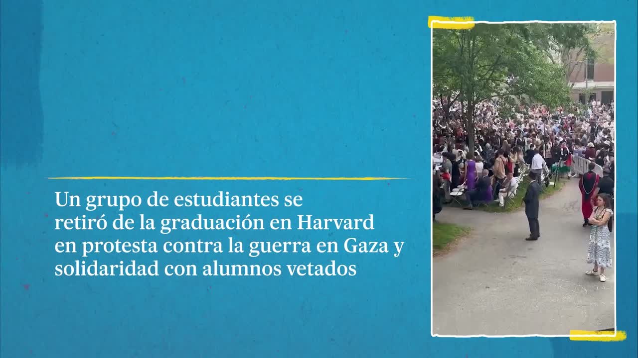 Protesta en Harvard