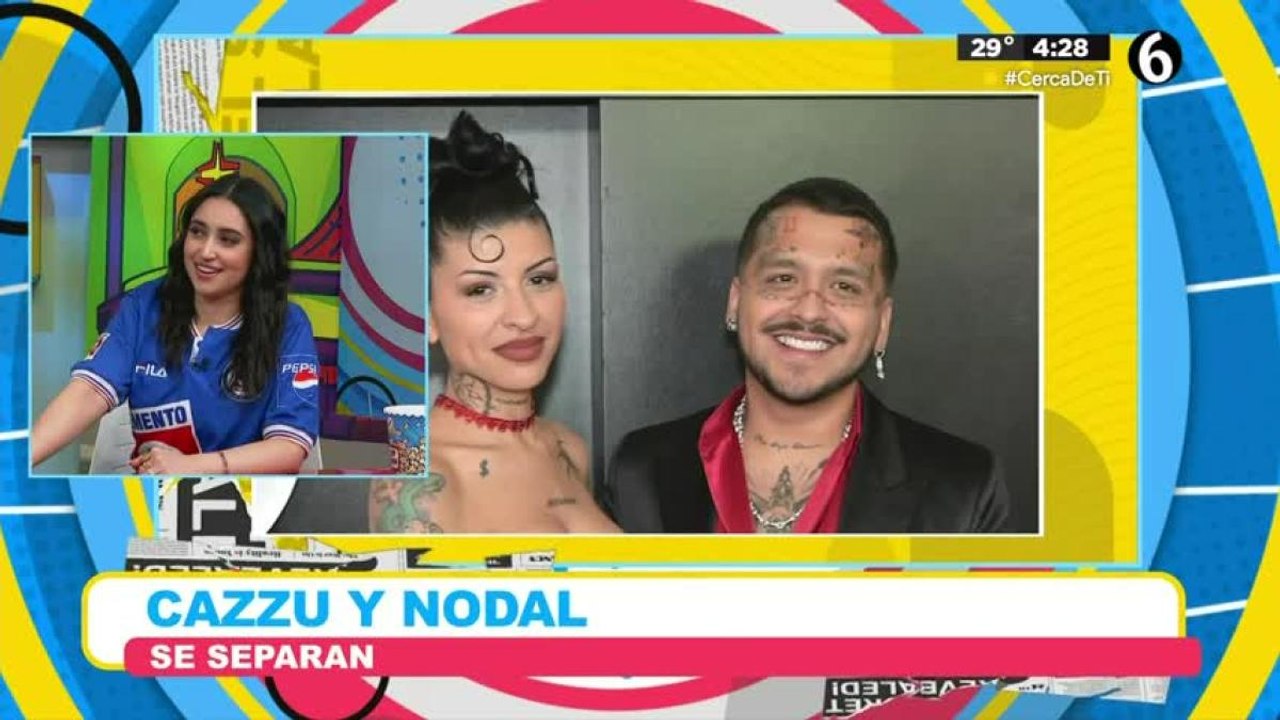 Cazzu y Nodal se separan ¿la razón?