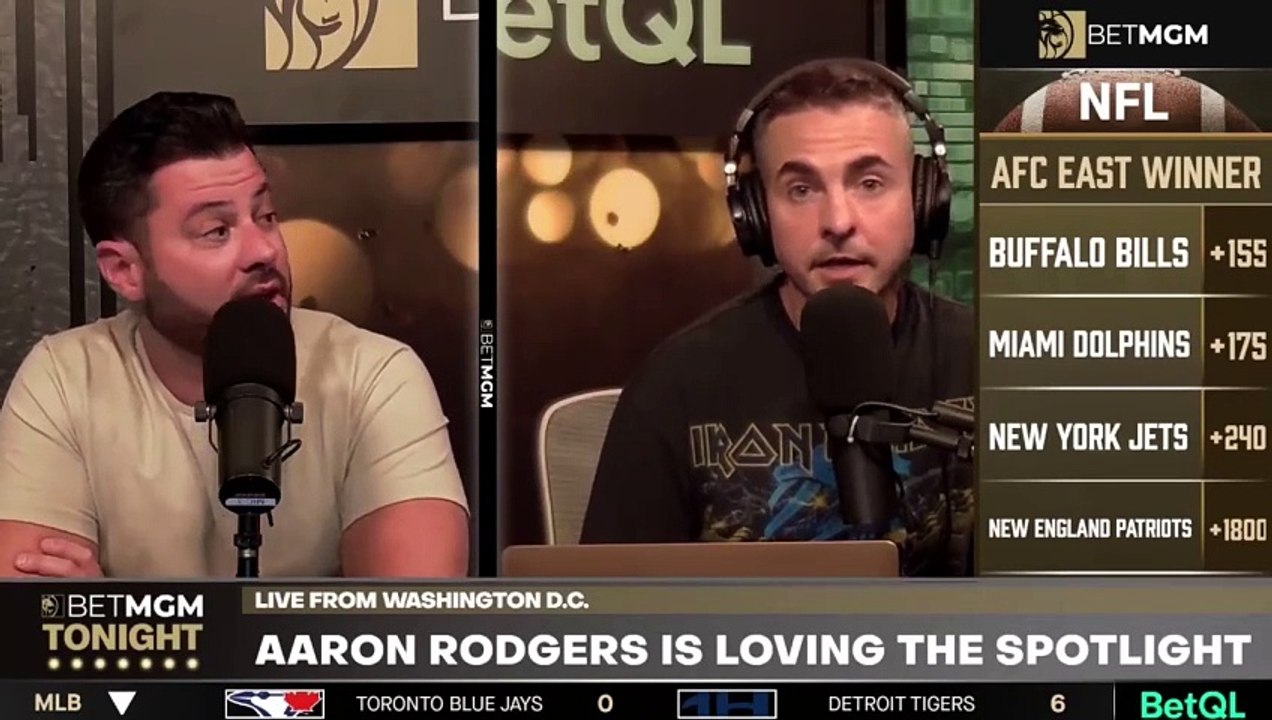 Aaron Rodgers and the Jets love the primetime spots