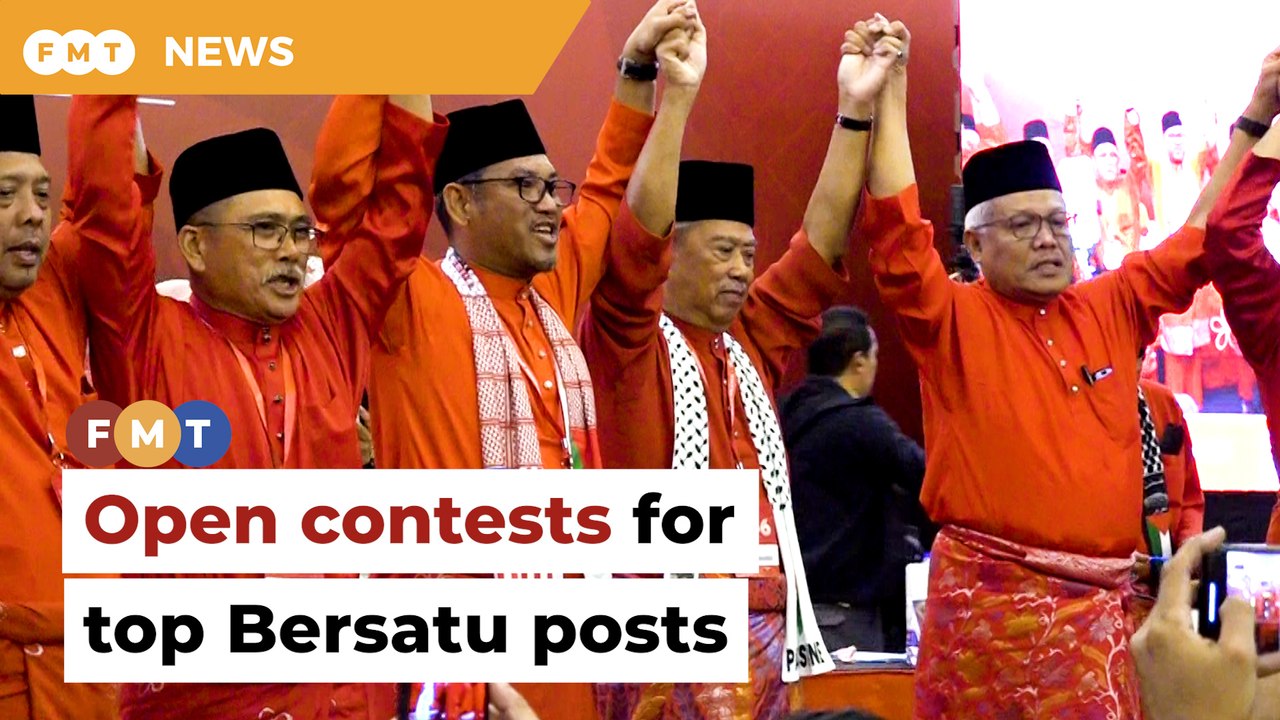 Open up contest for top Bersatu posts to strengthen party, say analysts