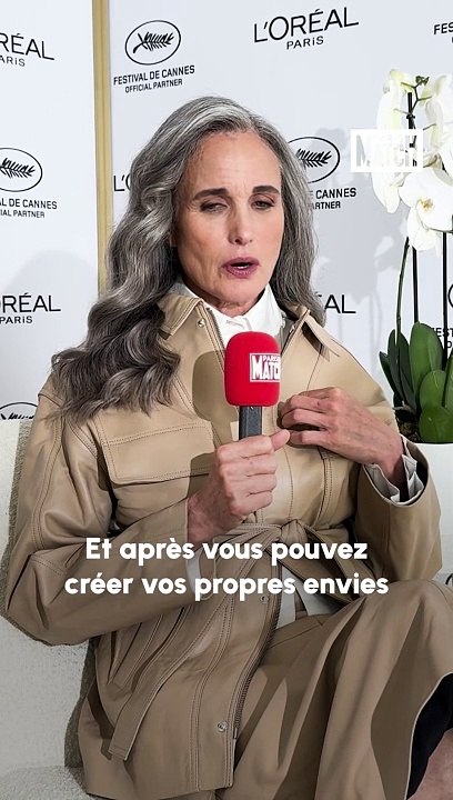 Andie MacDowell Se Confie à Cannes : Secrets de Son Parcours et de sa Beauté ✨