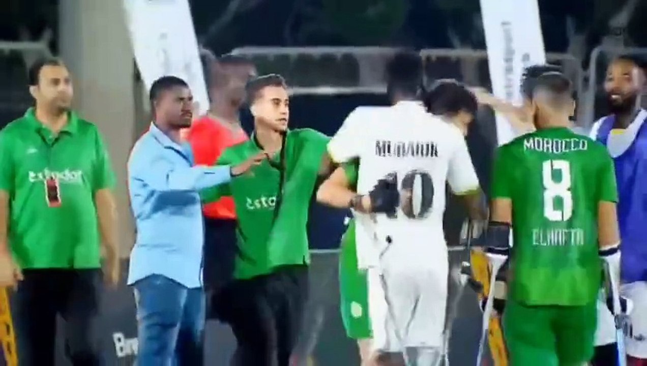 20240527 Final de la Copa de África de Naciones de Amputados entre Ghana y Maruecos. Video: X @AfricaFutbolera