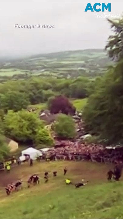 WA man wins annual cheese rolling race in the UK