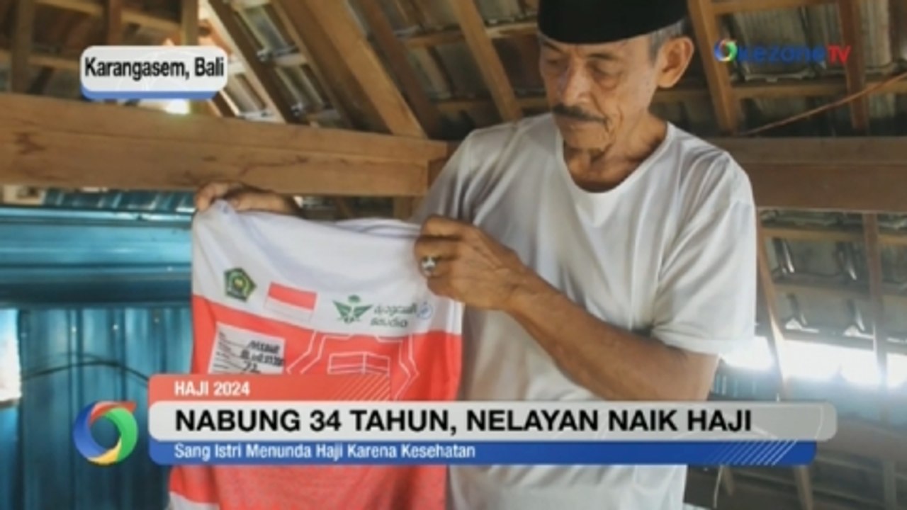 Nabung selama 34 Tahun, Nelayan Naik Haji