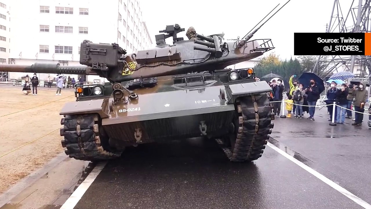 日本は50年間のサービス後に最後の74式戦車を退役