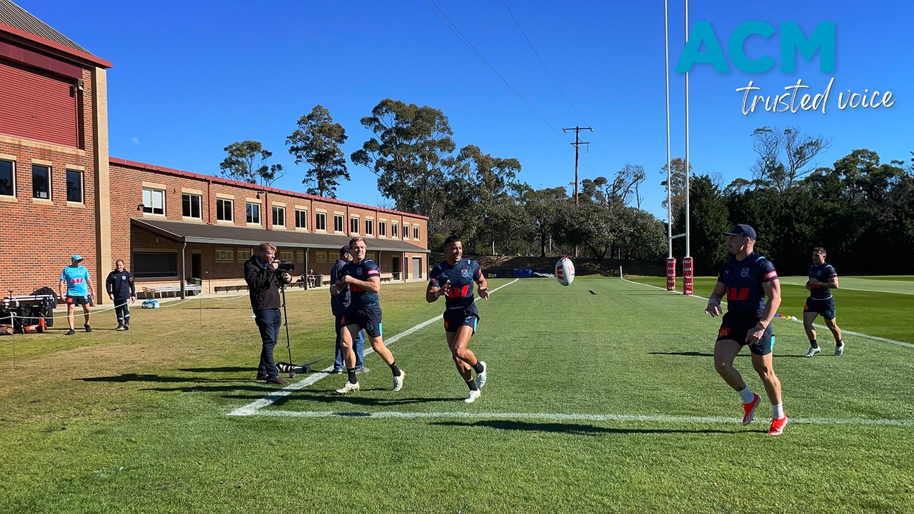 Exclusive Access: NSW Blues Train at Blue Mountains Grammar School 🏉