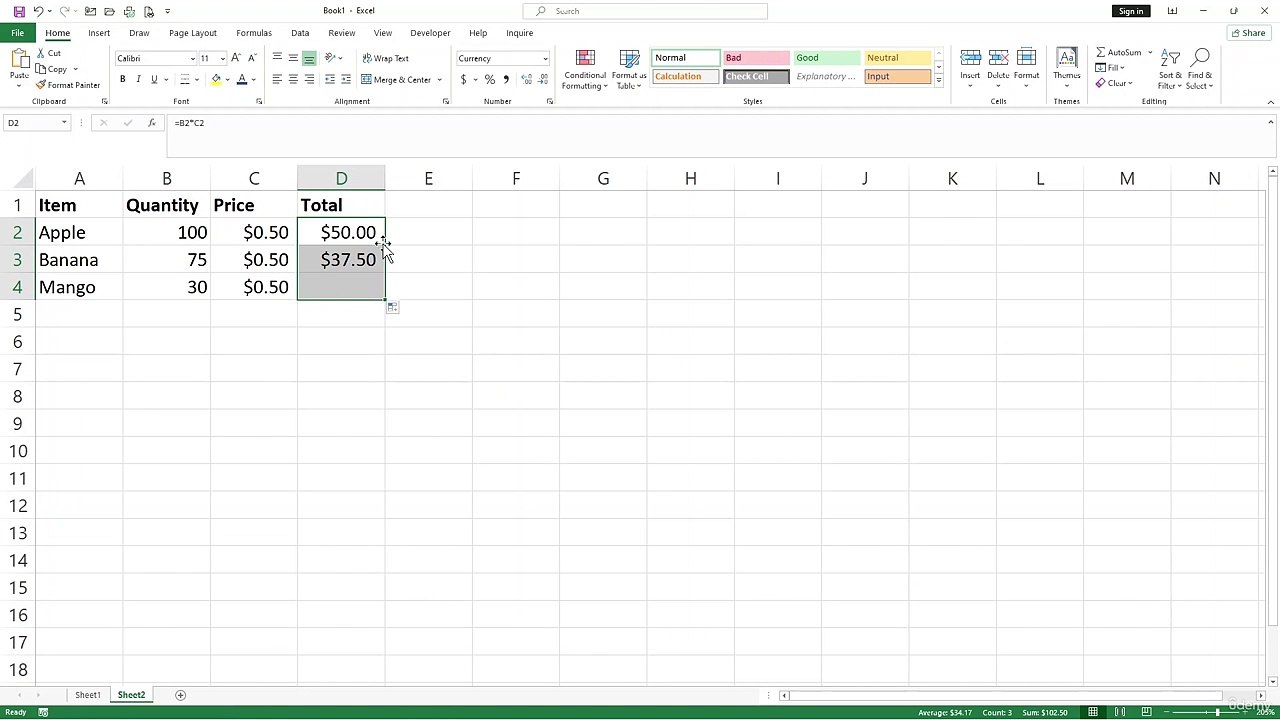 4. Data Entry and Formatting Techniques