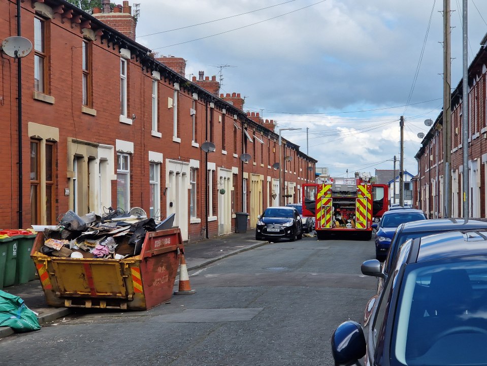 Residents left in shock after firefighters tackle property fire on Shelley Road in Preston