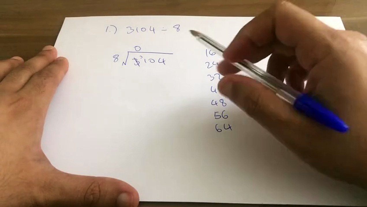 GCSE MATHEMATICS - Arithmetic With Whole Numbers - Division - Tutorial 3 | New