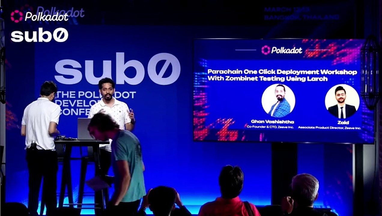 Introduction to Zeeve and Parachains by Ghan Vashishtha - Polkadot Sub0 2024 - Part - 01