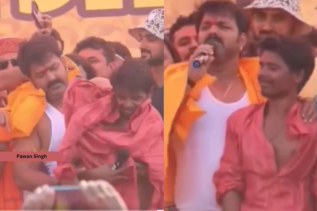 Pawan Singh ने चुनाव परिणाम से पहले जीत लिया लोगों का मन, मंच पर अपना कुर्ता खोल शख्स को पहना दिया