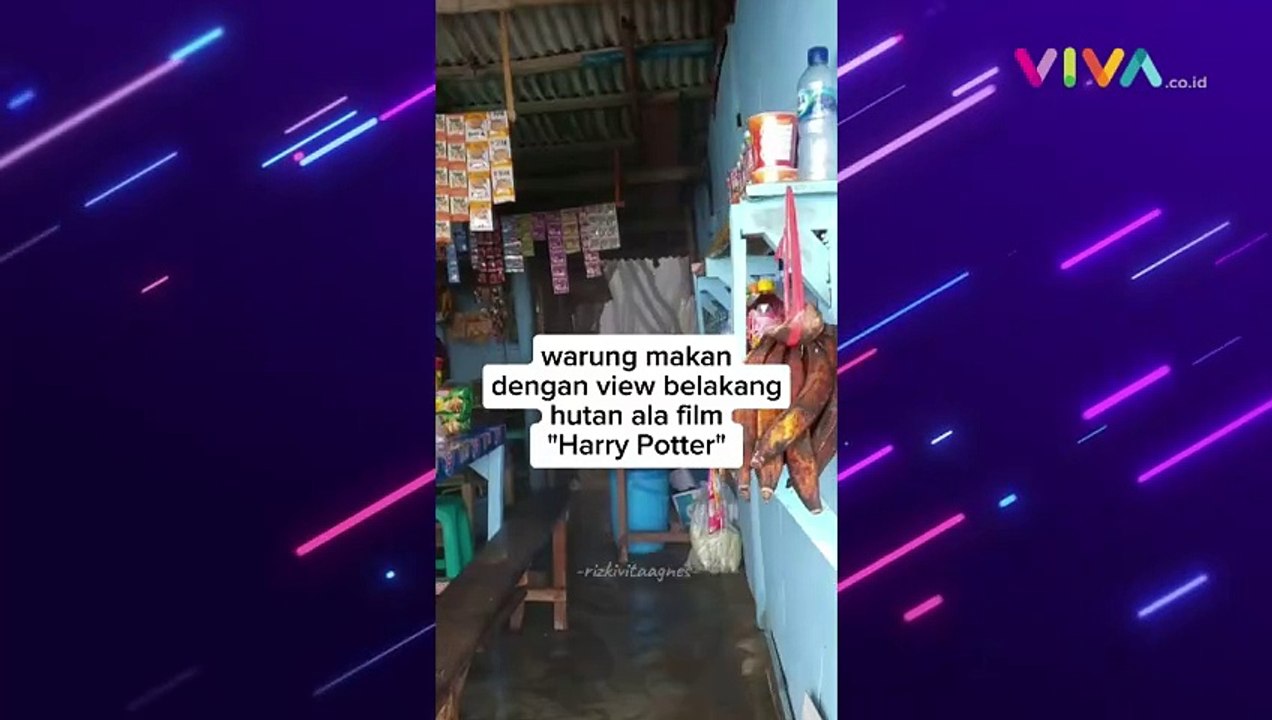 Warung Viral dengan Nuansa Hutan Magis ala Harry Potter 🌳