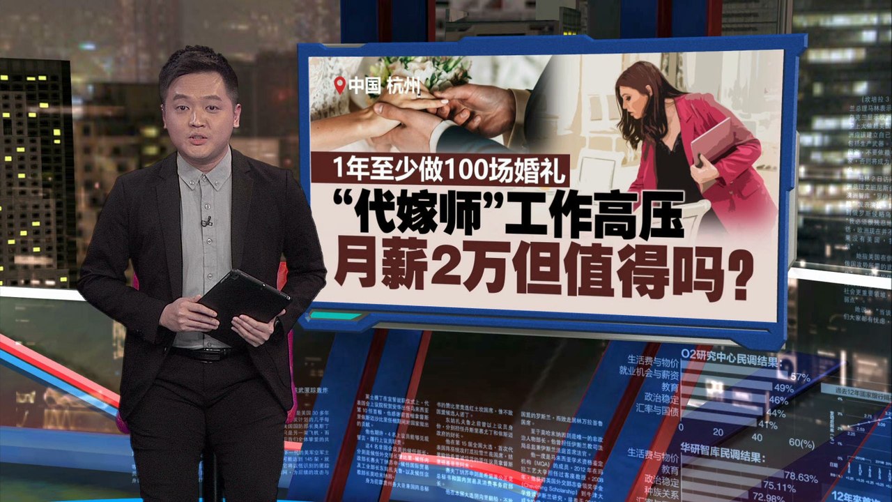 年薪多达33万令吉   婚嫁公司聘“代嫁师”