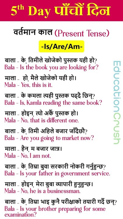 Nepali to English conversation for beginners / Basic बाट अङ्ग्रेजी बोल्न सिक्नुहोस् / Spoken English