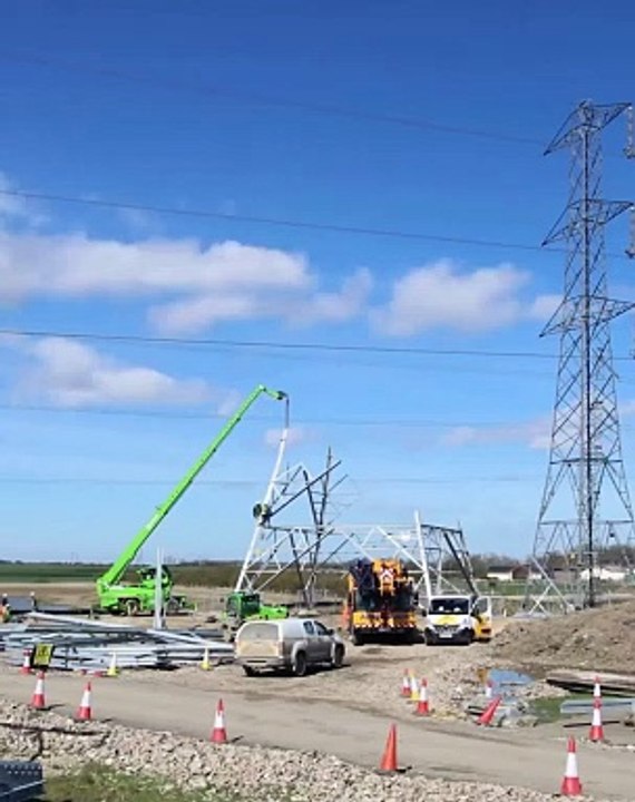 Pylon diversion for new International Advanced Manufacturing Park