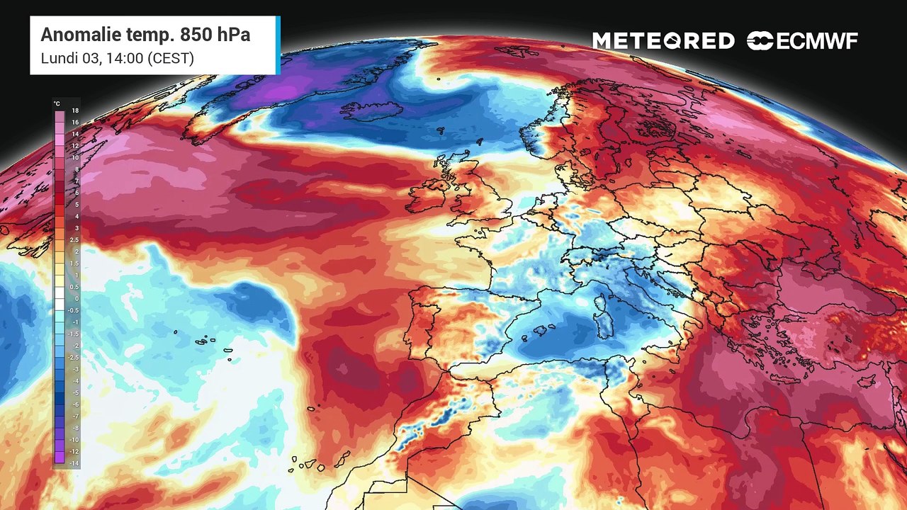 Chaleur dans le sud de la France !