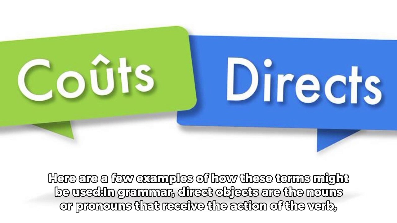 Direct Narration & Indirect Narration