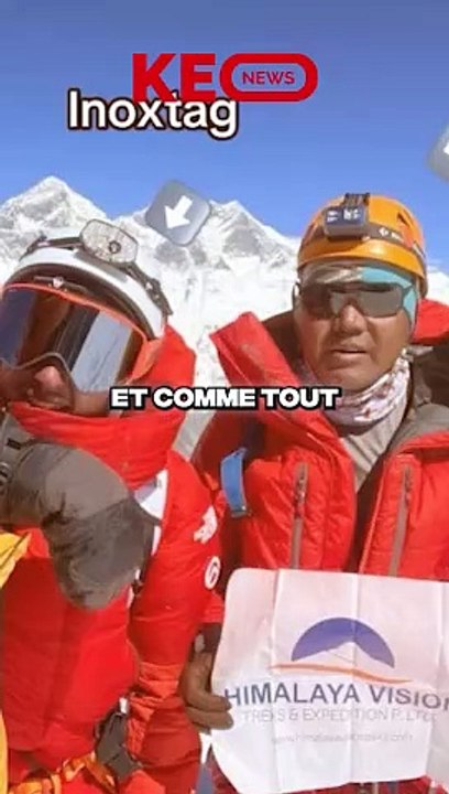 Inoxtag n'a pas reussi l'Everest ?