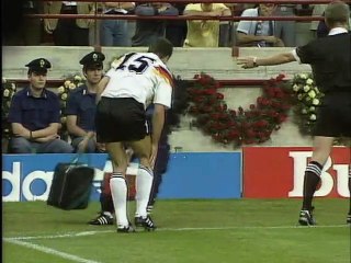 FIFA World Cup 1990 Germany FR v Yugoslavia 10 June 1990 ZDF