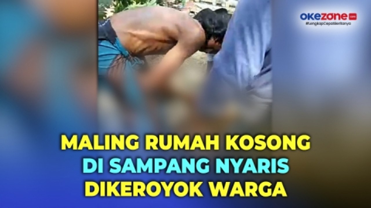Kepergok Mencuri di dalam Rumah, Maling di Sampang Madura Nyaris Jadi Bulan-bulanan Warga