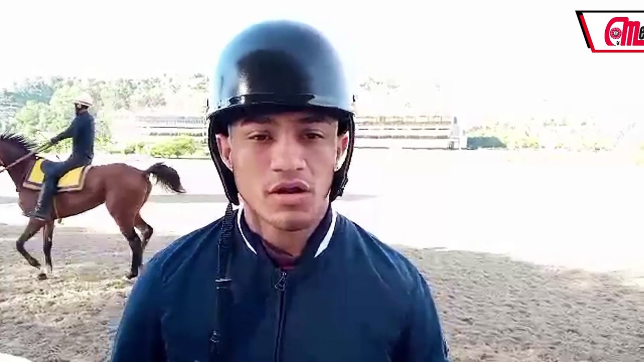 Hipismo: Kelvin Aray, Jinete aprendiz.