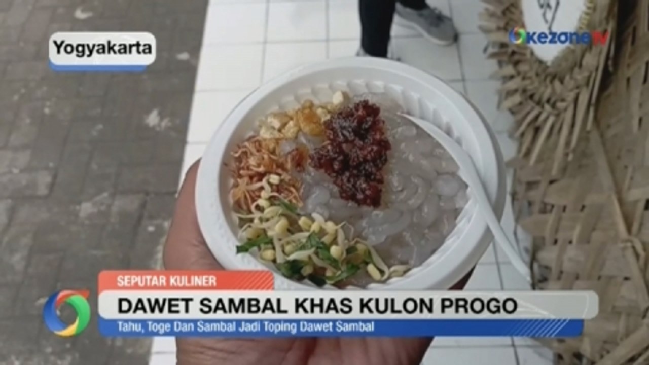 Dawet Sambal, Campuran Cendol dengan Sambal membuat Cita Rasa Khas