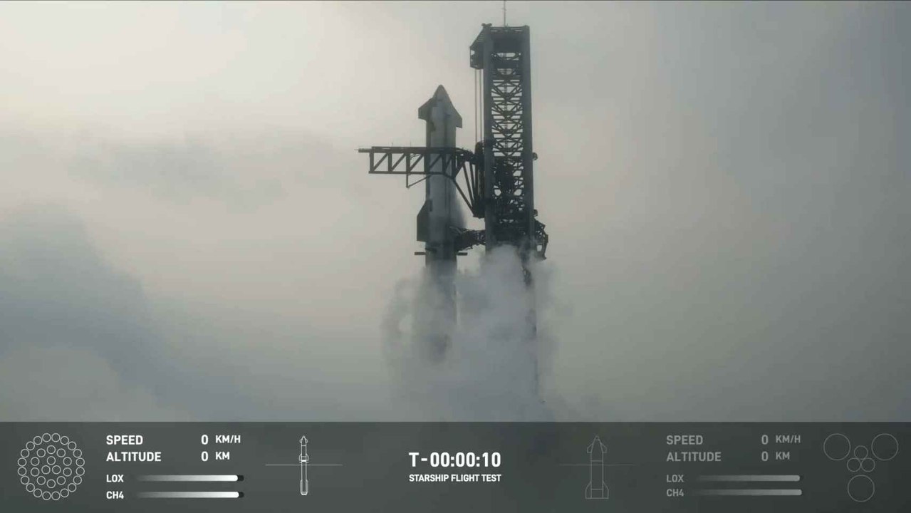 Lanzamiento de la Starship de Space X