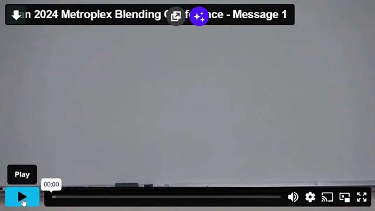 01 Metroplex Conference 2024 – January Event