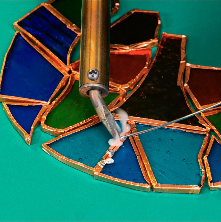 Stained glass suncatcher to enrich your decoration 