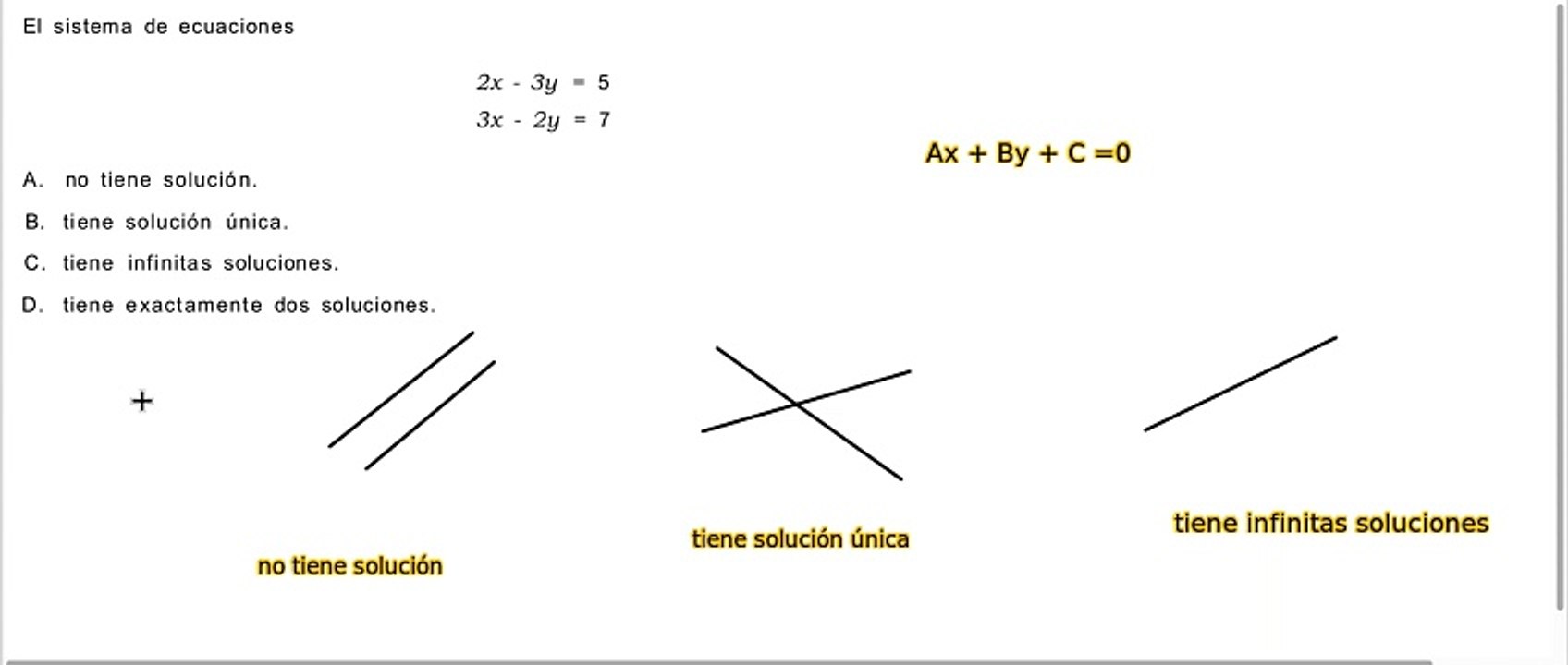 pregunta de matematicas examen de admision