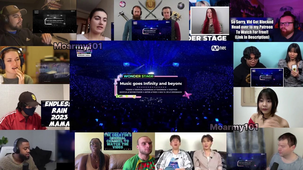 MAMA 2023 Endless Rain | Reaction Mashup