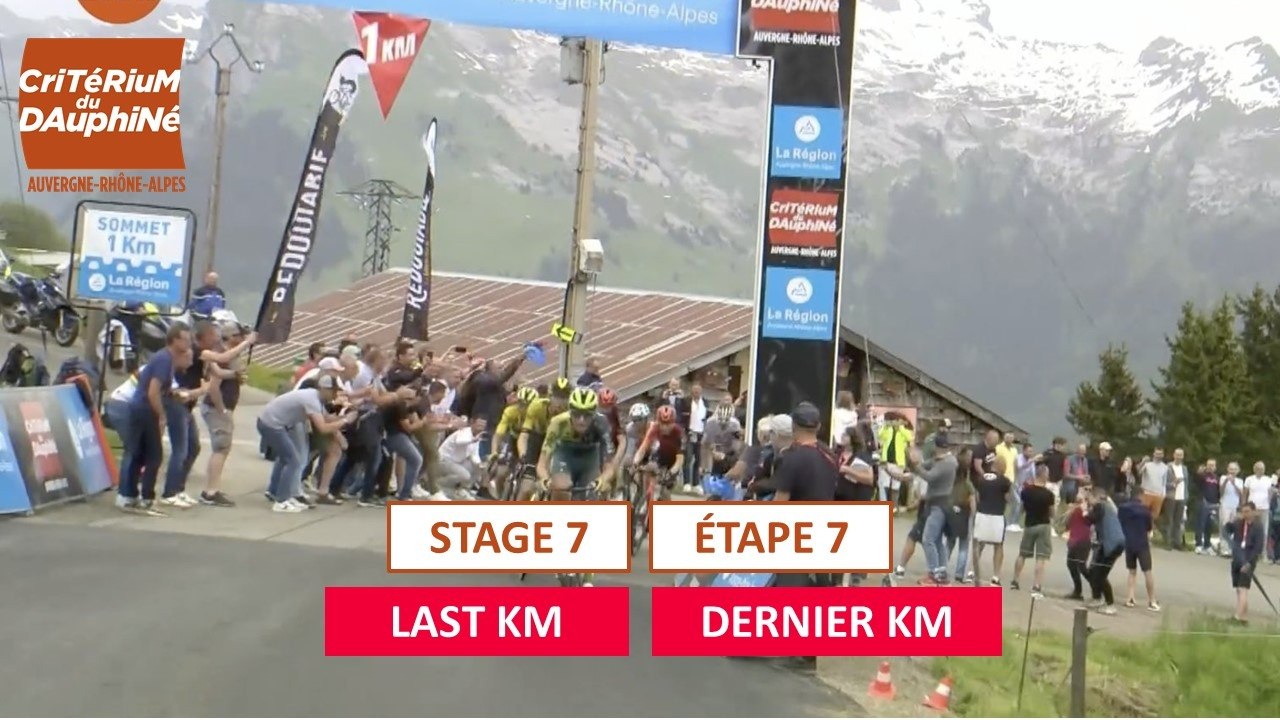 Critérium du Dauphiné 2024 - Last KM of Stage 7