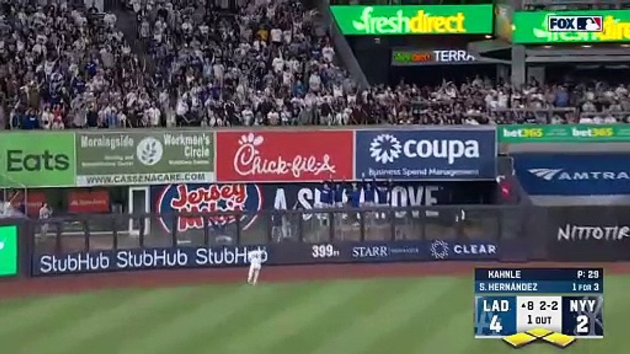 Espectacular Grand Slam de Teoscar Hernández ante Yankees