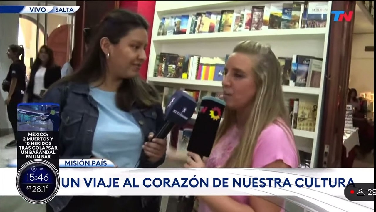 Paula Bernini en Salta: "Salta está espectacular"