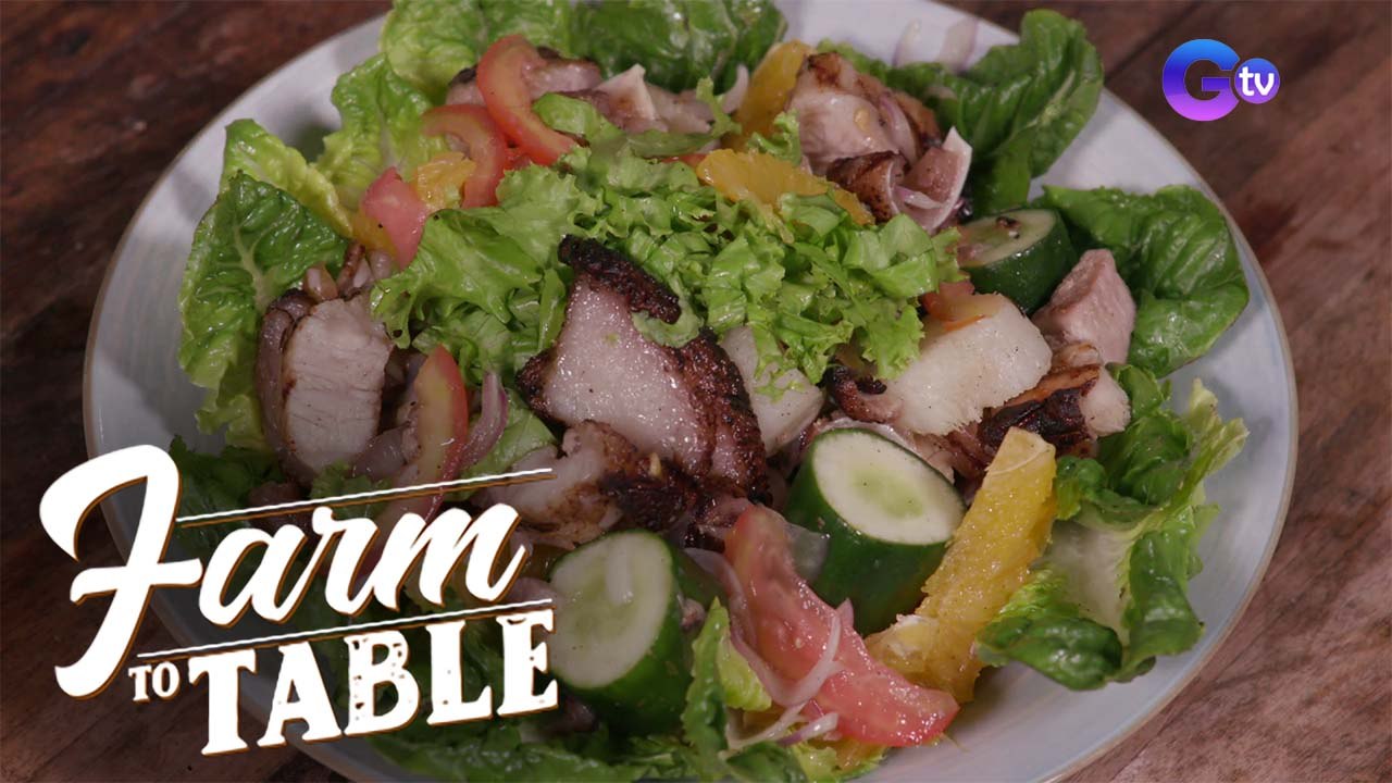 How to Make Grilled Pork Salad | Farm To Table