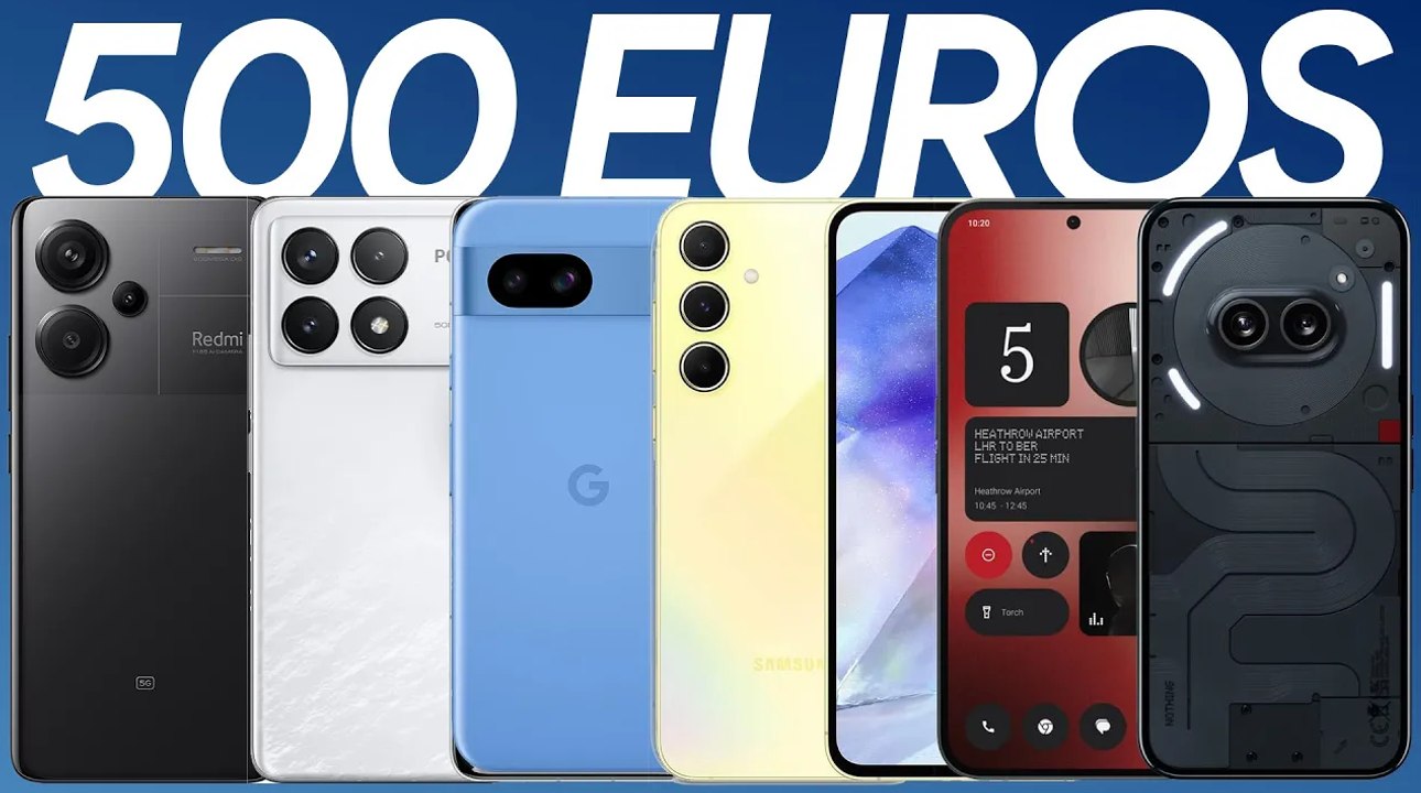 El MEJOR SMARTPHONE por 500 euros que puedes comprar en 2024