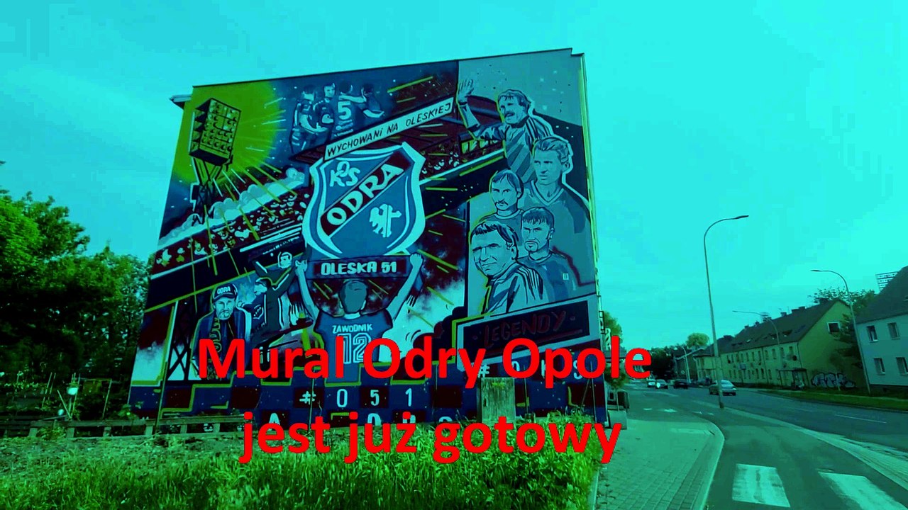 Mural Odry Opole jest już gotowy [MD]