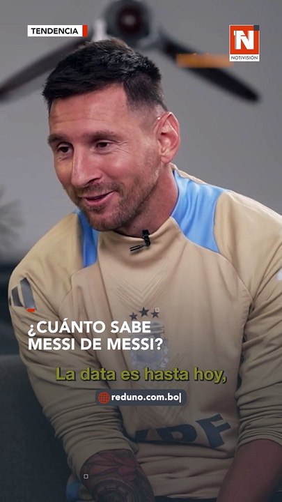 ¿Qué tanto sabe Messi de Messi?