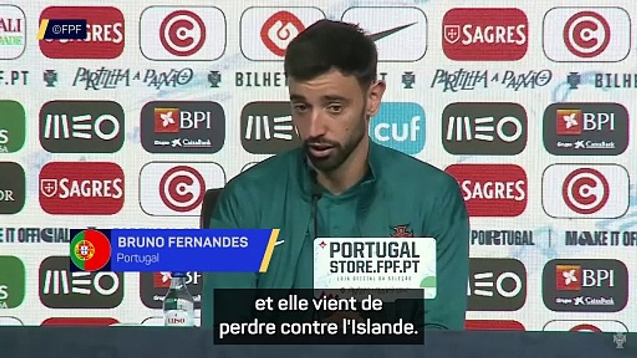 Bruno Fernandes : "Nous avons une équipe très solide, capable de réagir à l'adversité"
