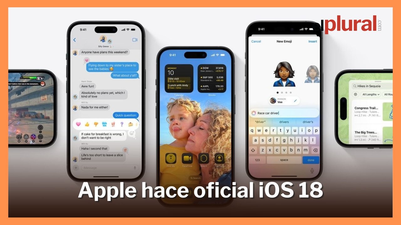 Apple hace oficial iOS 18