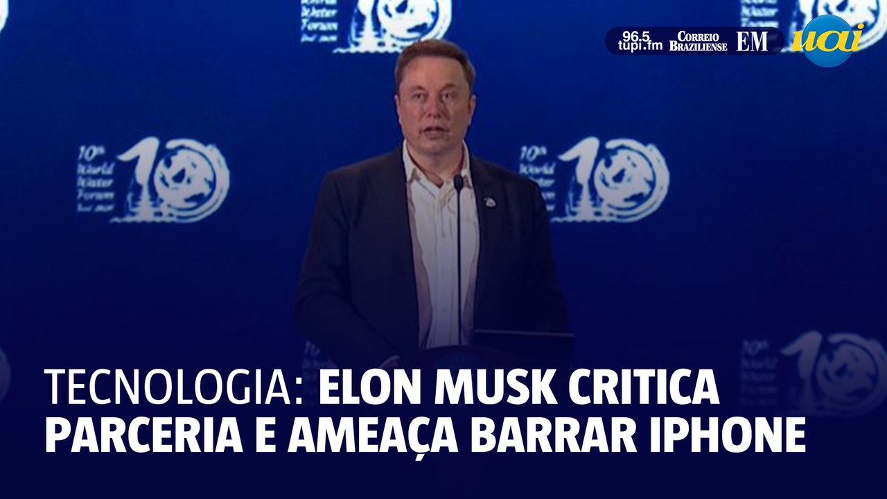 Elon Musk critica parceria entre Apple e OpenAi e ameaça barrar Iphone