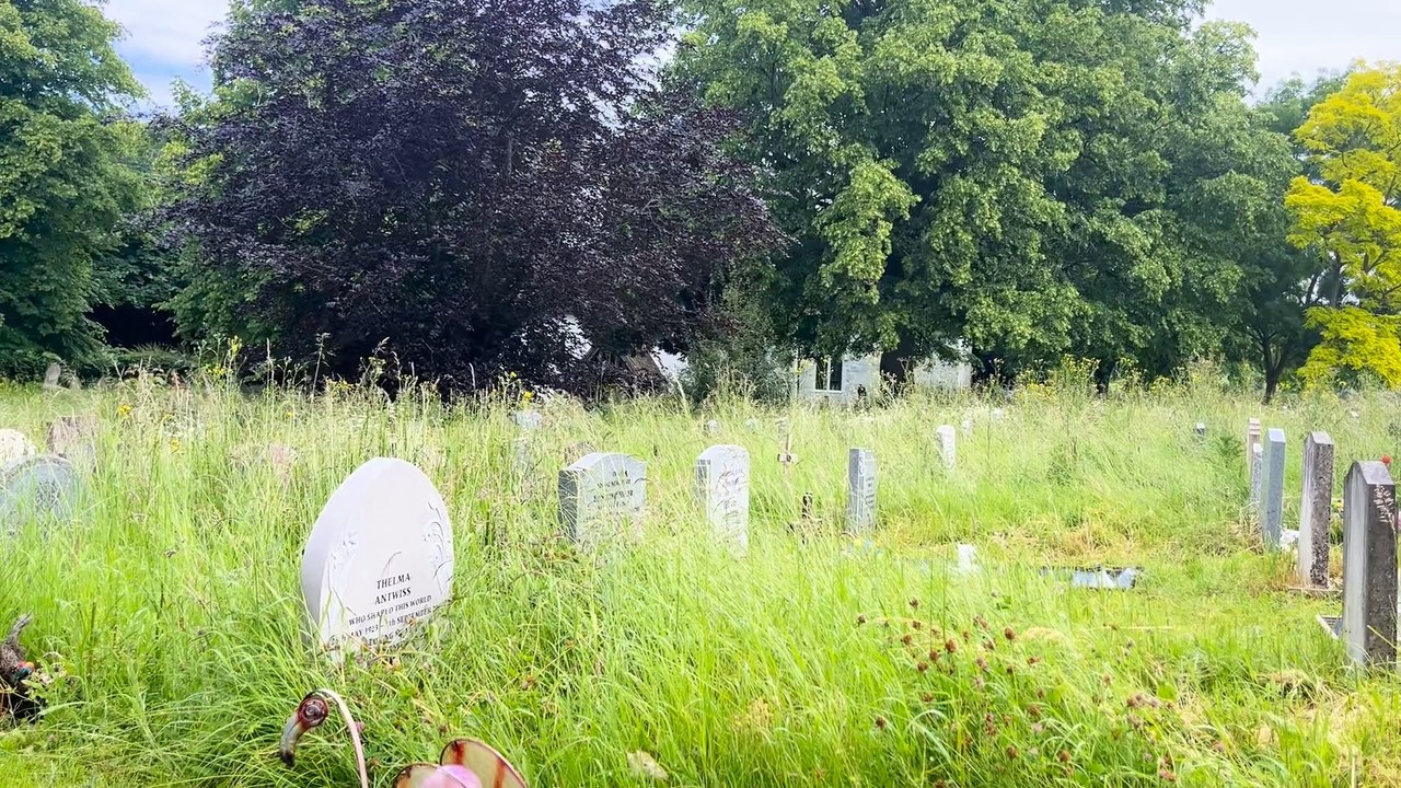 Dave Clark wants a pink headstone for his wife