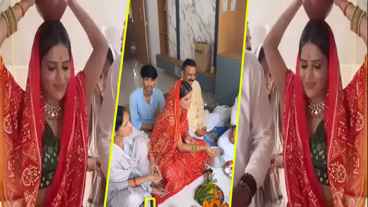 Bigg Boss 16 fame Archana Gautam  ने सिर पर कलश रख किया गृह प्रवेश, करोड़ों के आशियाने की दिखाई झलक