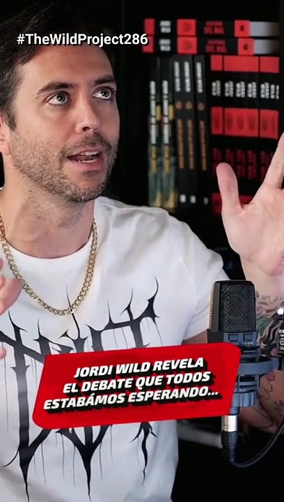 Jordi Wild anuncia el debate de ciencia vs conspiración