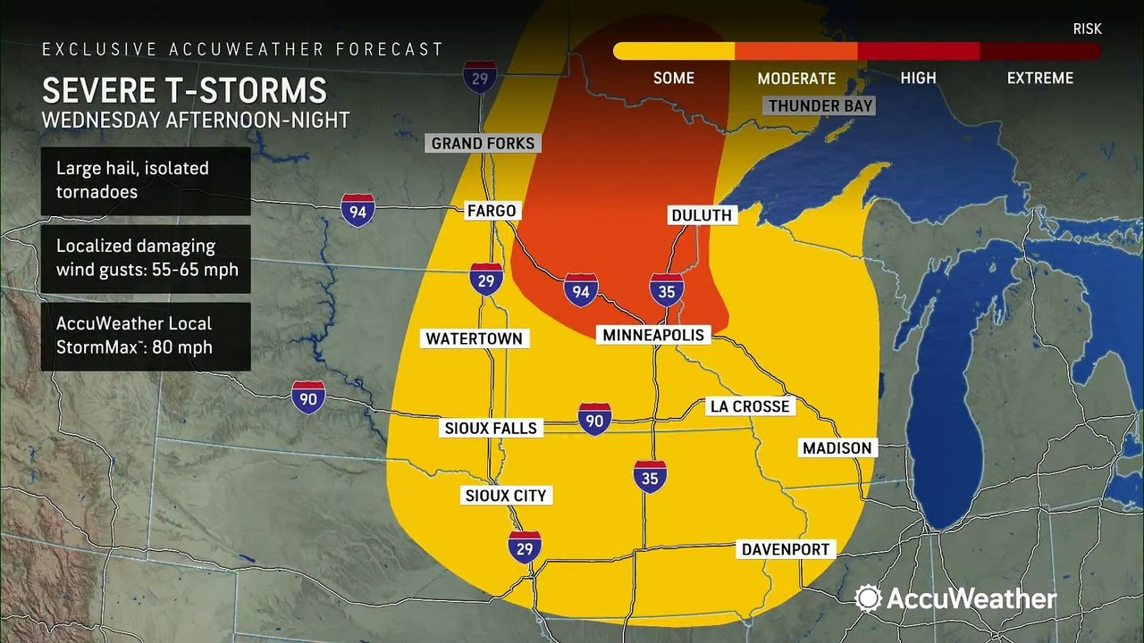 Chasing storms as they erupt in the Upper Midwest