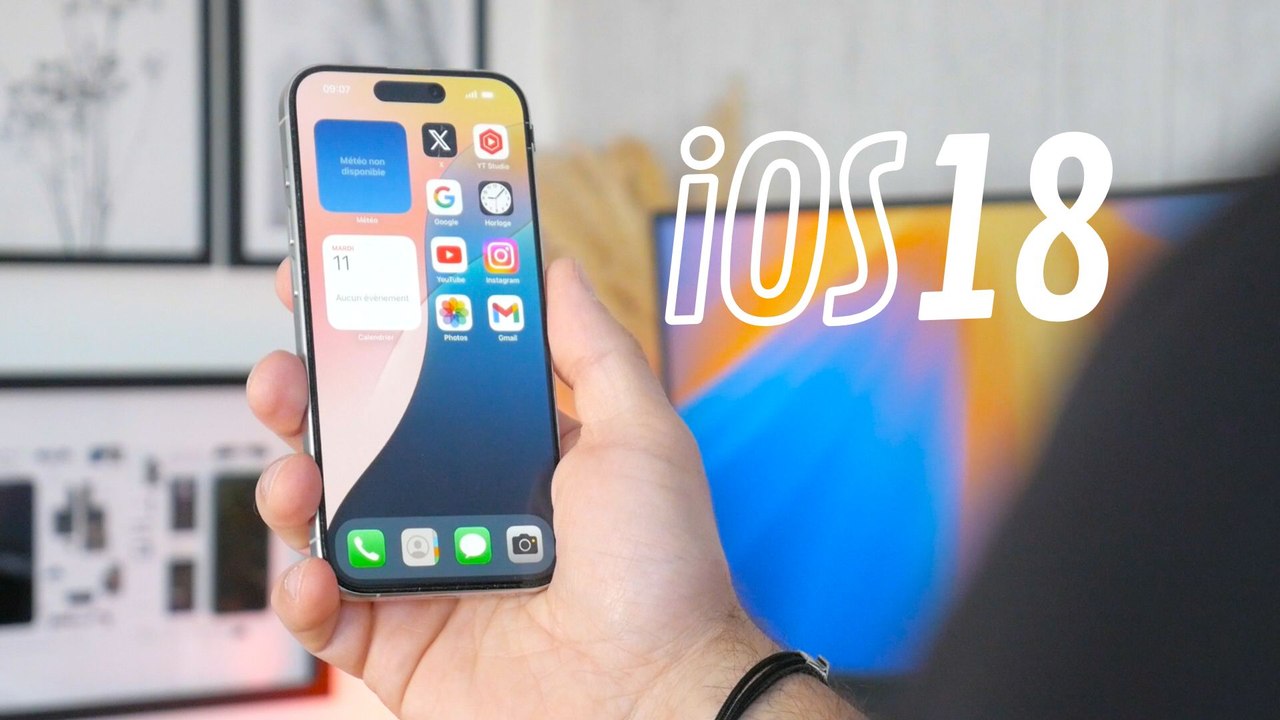 iOS 18 : Les GRANDES NOUVEAUTÉS !