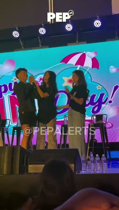 BINI sings "Salamin, Salamin" with TikTok celebrity ZooZoo | PEP Goes To