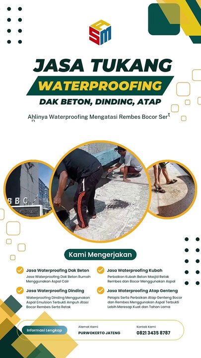 JASA WATERPROOFING DAK
