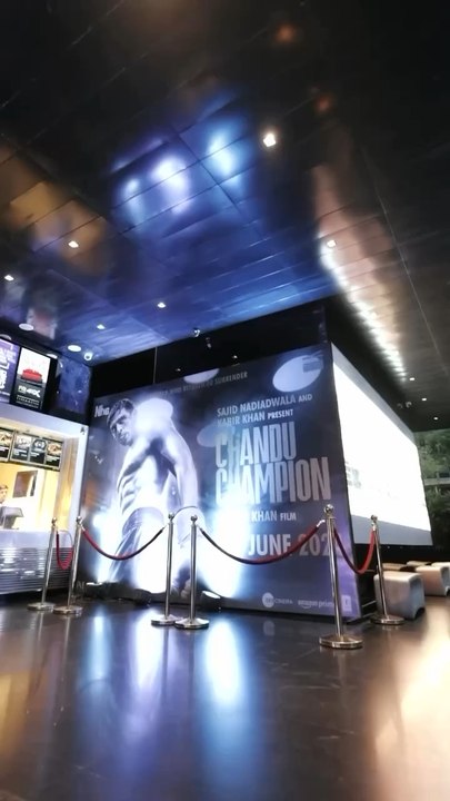 Chandu champion screening! #shorts #bollywood