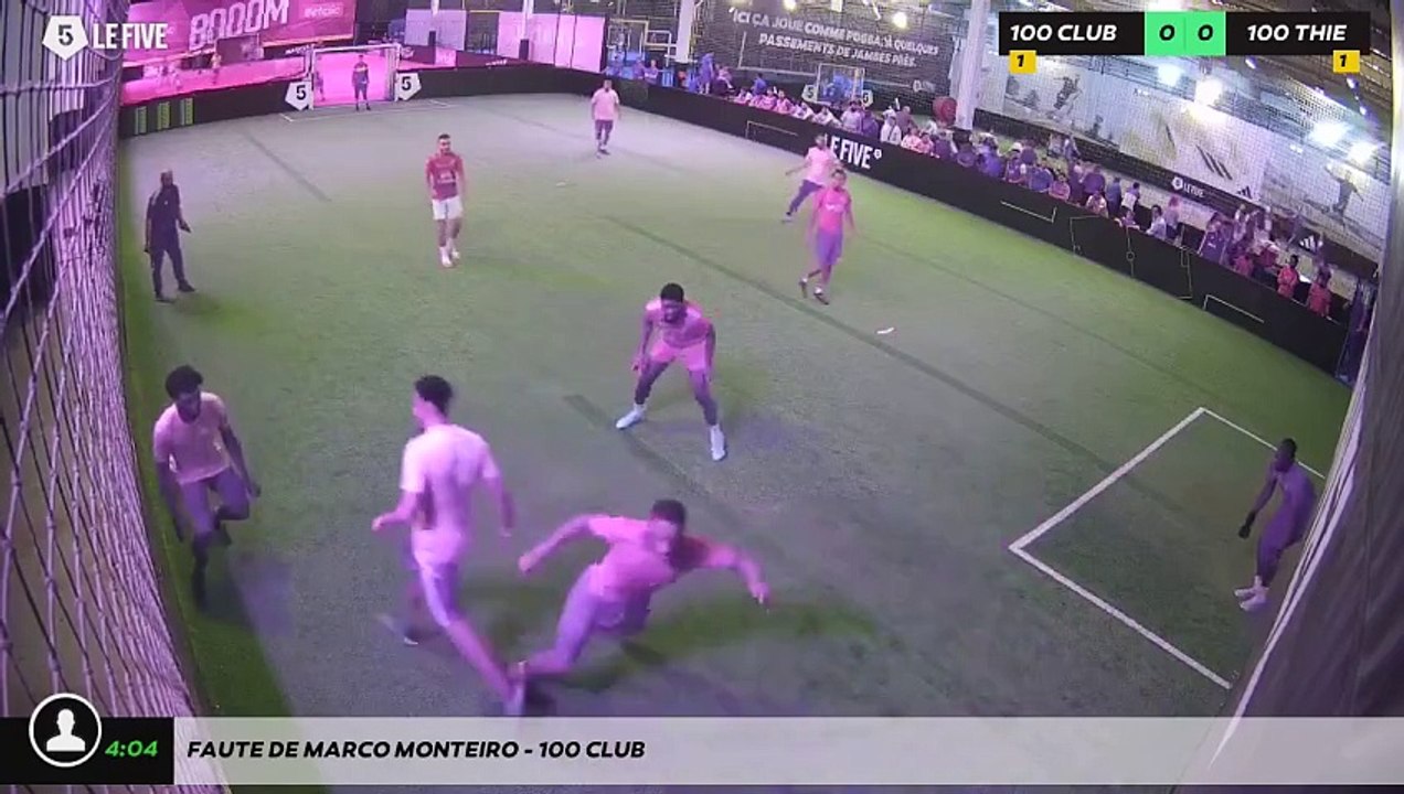 Faute de Marco Monteiro - 100 CLUB